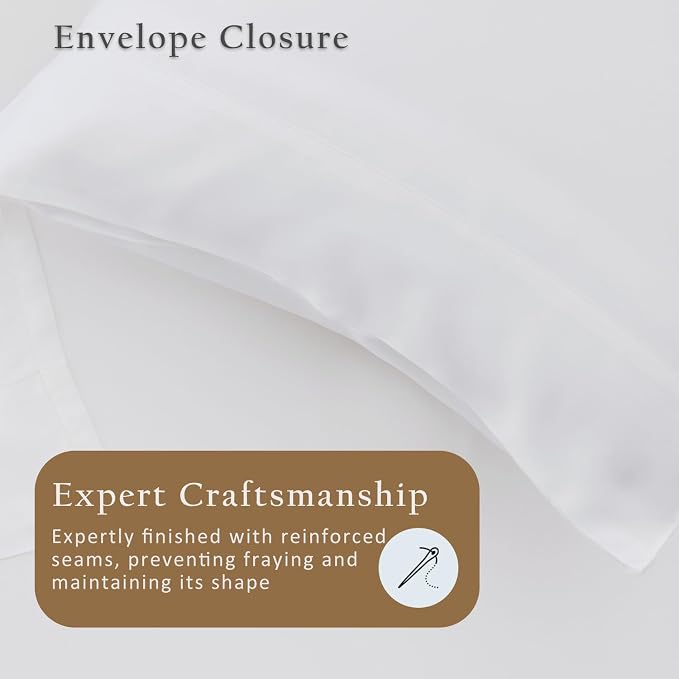 TOSMO Luxury Pillow Case Set of 2 - Image 5