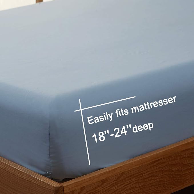 SONORO KATE Bed Sheet Set Super Soft Microfiber 1800 Thread Count Luxury - Image 3