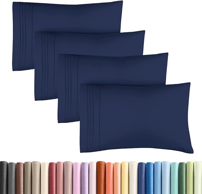 King Standard Pillow Cases Set of 4 by CGKUnlimited