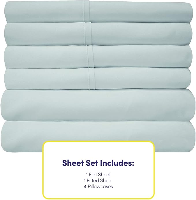 Queen Sheets Blue Porclain - Image 4