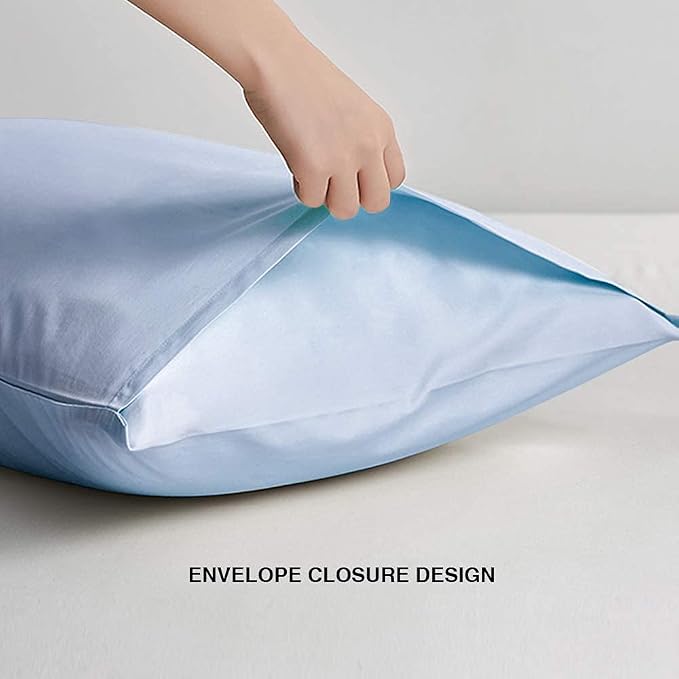 FLXXIE King Pillow Cases Set of 2, Soft Microfiber Pillow Covers - Image 3