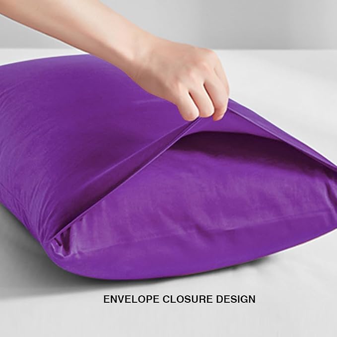 FLXXIE Pillow Cases Standard Size, Soft Microfiber Pillow Covers - Image 3