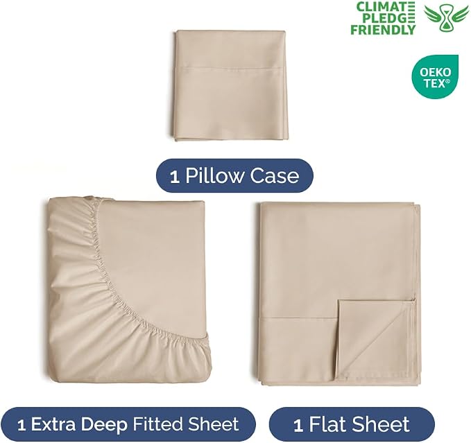 Extra Deep Twin Sheet Set - Image 2