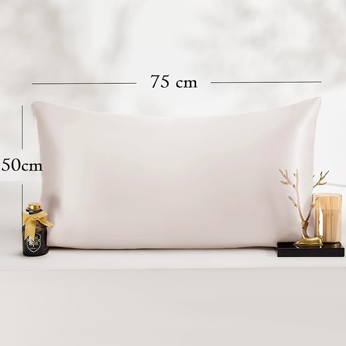 Satin Pillowcase for Hair 2pc, Similar to Silk Pillow Cases, Easier Care Than - Image 8