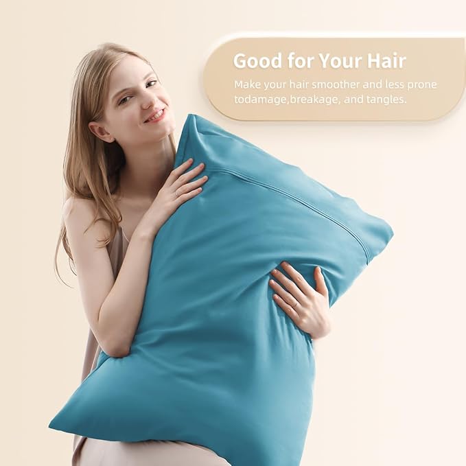Standard Pillowcases, Cooling Viscose from Bamboo Pillow Covers - Image 2