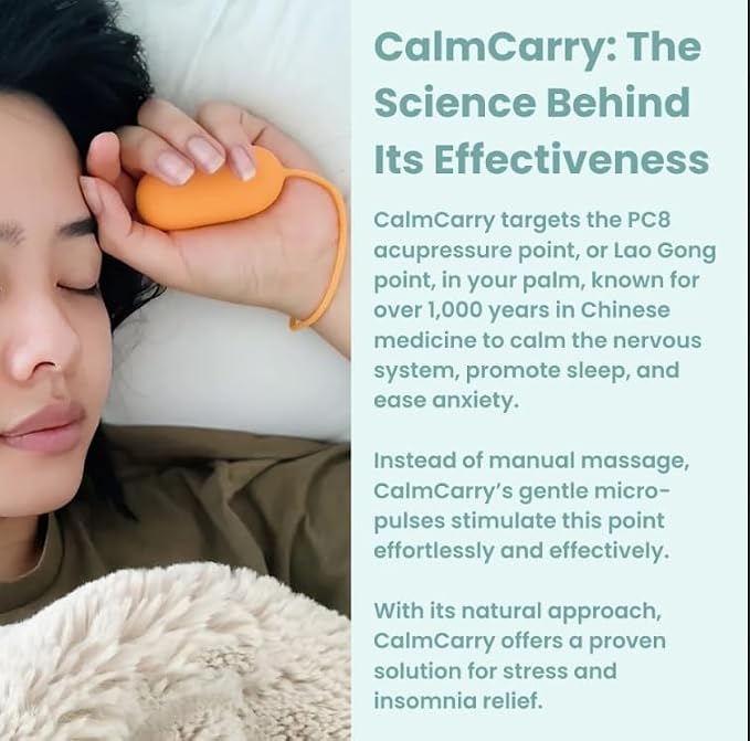 Glowco CalmCarry Sleep Aid Device – Handheld Microcurrent Relaxation Tool - Image 6