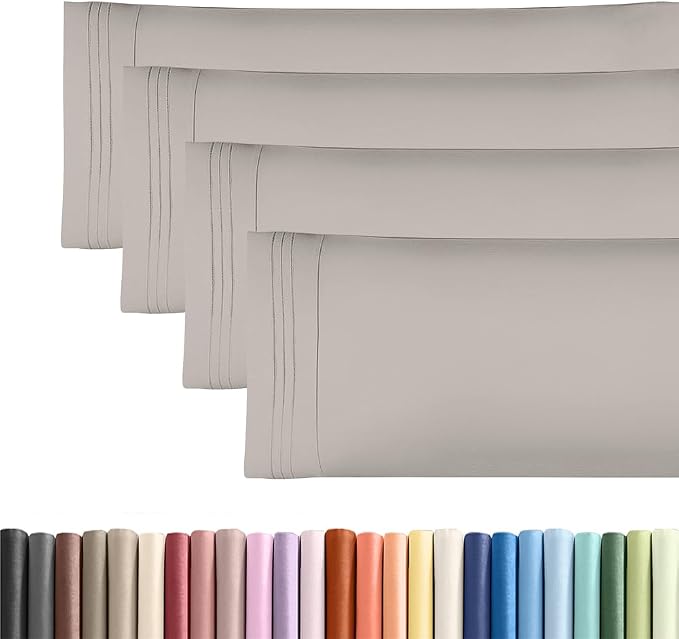 Body Pillowcases Set of 4-20x54 Long Body Pillow Case by CGKUnlimited
