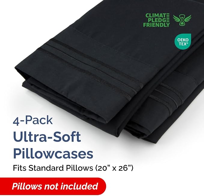 Standard Pillow Cases Set of 4 - Image 2