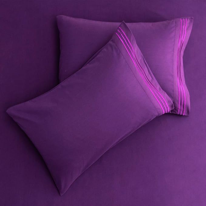 SONORO KATE Bed Sheet Set Super Soft Microfiber 1800 Thread Count Luxury - Image 4