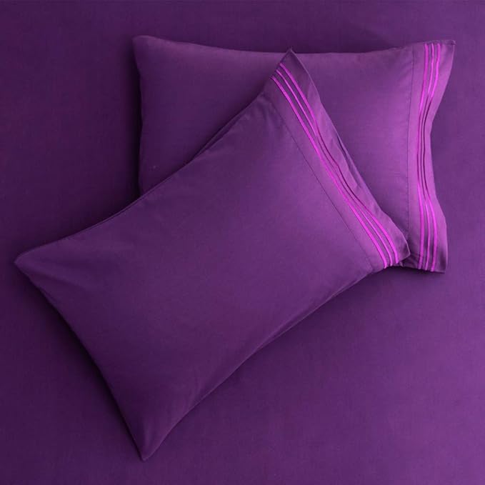 SONORO KATE Bed Sheet Set Super Soft Microfiber 1800 Thread Count Luxury - Image 4