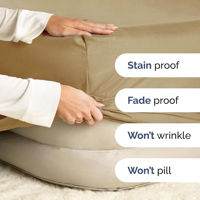 Extra Deep California King 400 Thread Count Cotton Fitted Sheet - Image 4