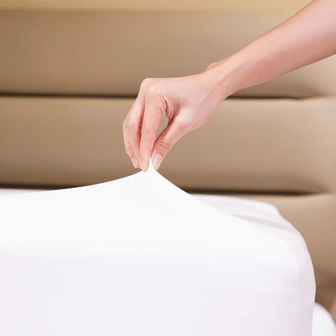 Fitted Sheet- COSMOPLUS Twin Fitted Sheet Only（No Flat Sheet or Pillow Shams） by COSMOPLUS