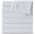 Maple&Stone Queen Flat Sheet 6 Pack, Premium Soft & Breathable, Brushed by MapleStone
