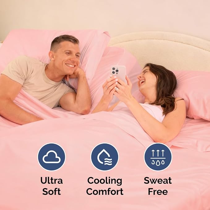 Flex Top Split Head King 4 Piece Sheet Set - Image 5