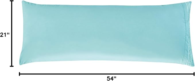 Elegant Comfort Luxury Ultra-Soft 1-Piece Body Pillowcase - Image 8