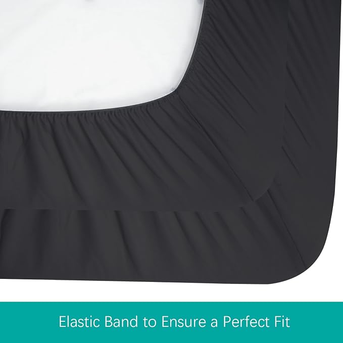 Biloban Crib Sheets Fitted, 2 Pack Crib Sheet Fits - Image 4