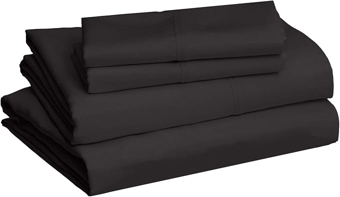 Amazon Basics Lightweight Super Soft Easy Care Breathable Microfiber 4 Piece - Image 2