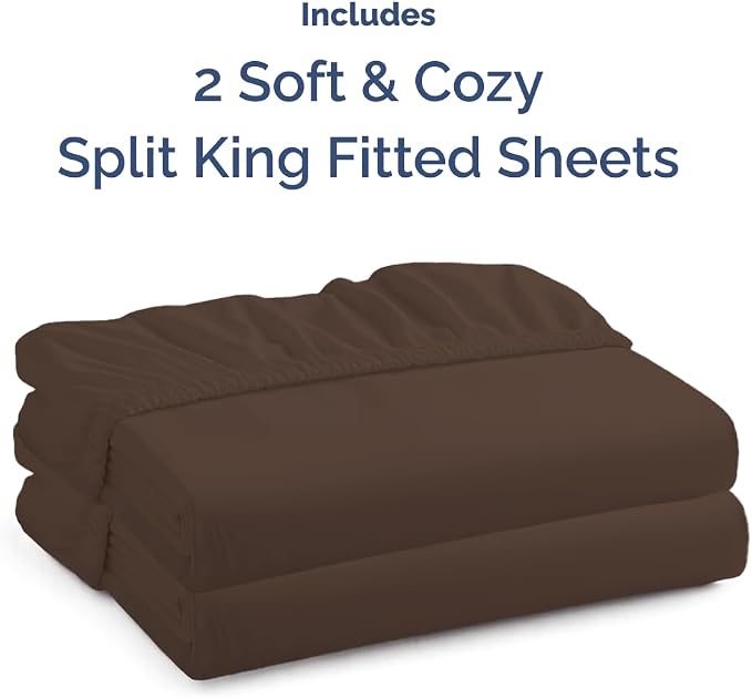 Split King Fitted Bed Sheet - Image 4