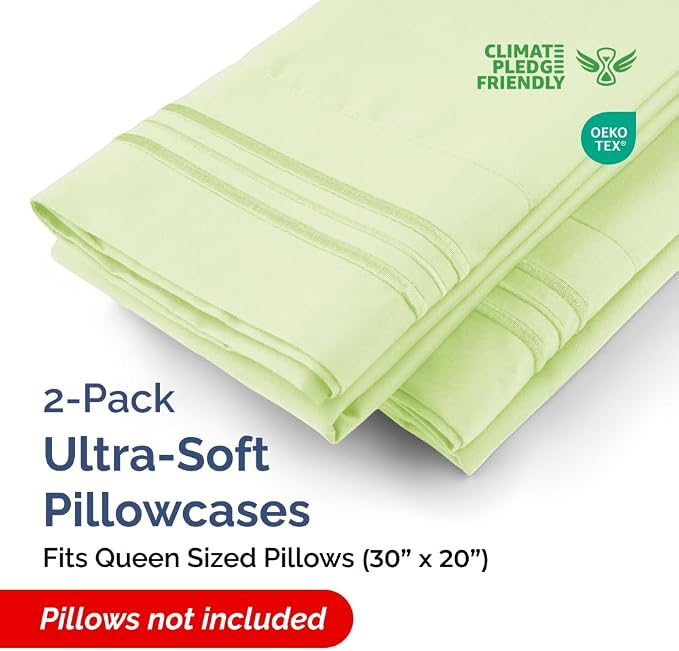 Queen Pillow Cases Set of 2 - Image 2