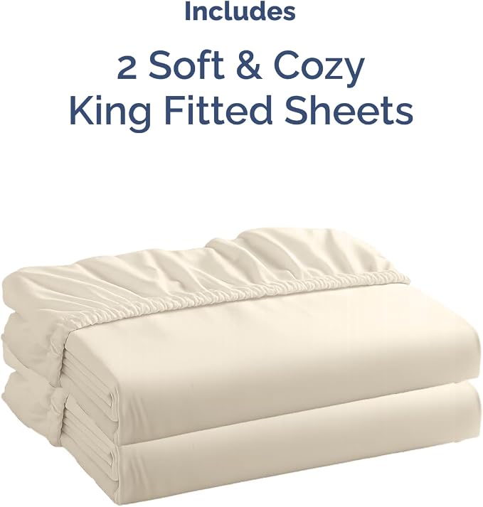 King Size Fitted Bed Sheet - Image 4