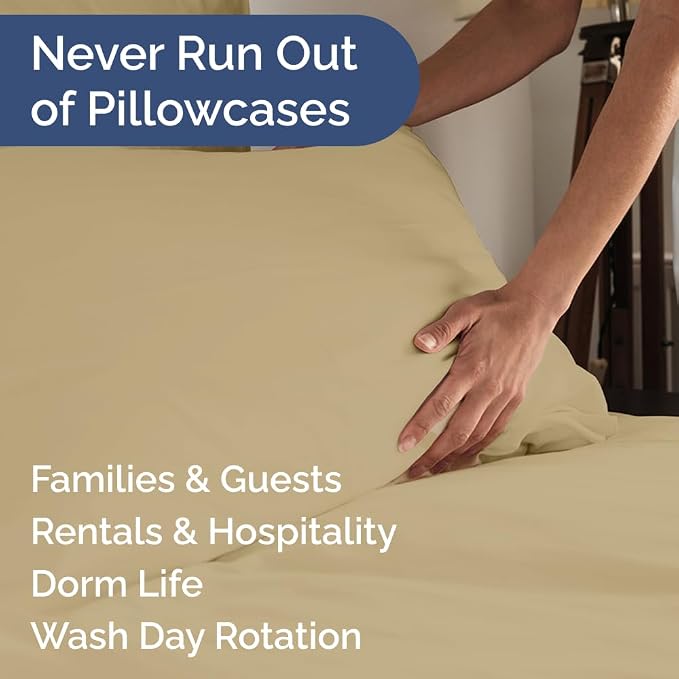Queen Pillow Cases Set of 10 - Image 5
