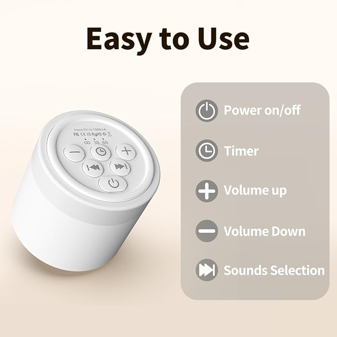 Sound Machine Mini White Noise Machine - Image 7
