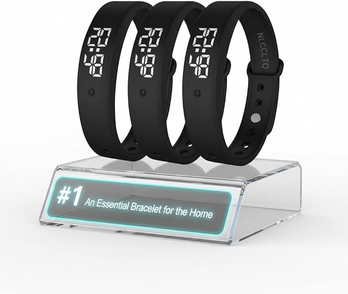 Vibrating Alarm Wristband Heavy Sleepers Adults Wrist Band Shock Clock Watch by Unknown