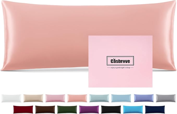 Silk Body Pillow Cover Pillow Pillowcase by Casbrove