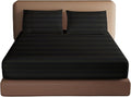 100% Egyptian Cotton Fitted Sheet Twin Size, 600 Thread Count, Single Fitted by ZaizaiHome