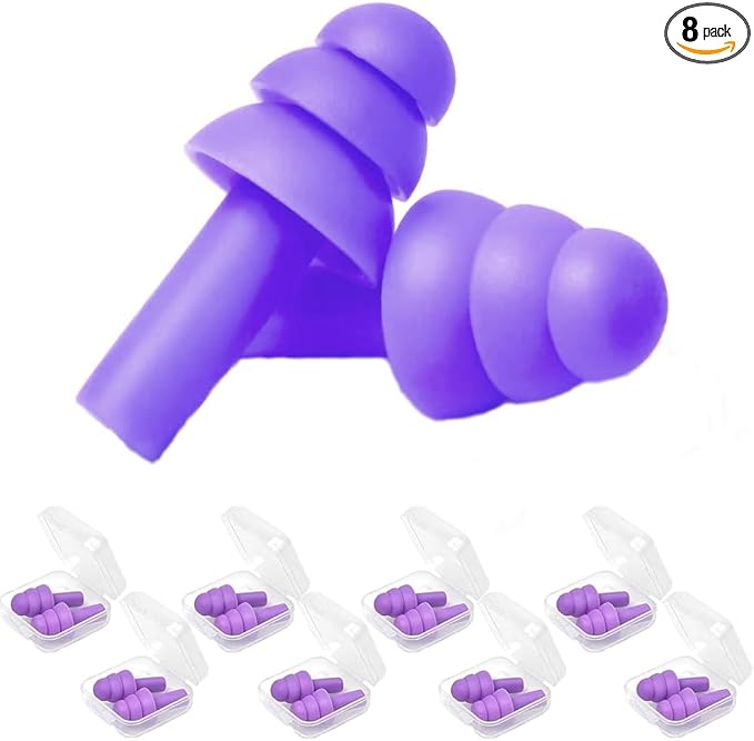 Earplugs for Sleeping Noise Cancelling, Reusable Ear Plugs– Super Soft by YUNHAN+HN