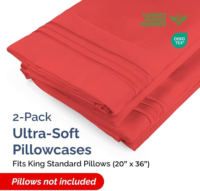 King Standard Pillow Cases Set of 2 - Image 2