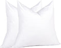 puredown® 16x16 Feathers Down Pillow Inserts, Bed Decor by Puredown
