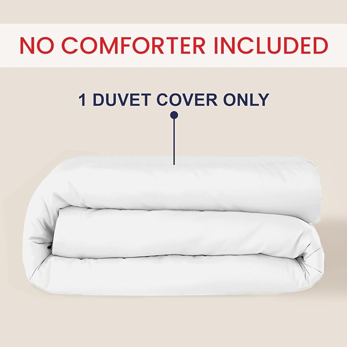 Kotton Culture 1 Pc 120"x120" Duvet Cover Super King Plus/Super Oversize King - Image 2