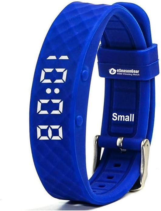 VB80 12 Alarm Vibrating Watch, Silent Vibration Shake Wake ADHD Medication by Unknown