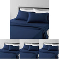 Amazon Basics Lightweight Super Soft Easy Care Breathable Microfiber 4 Piece by AmazonBasics