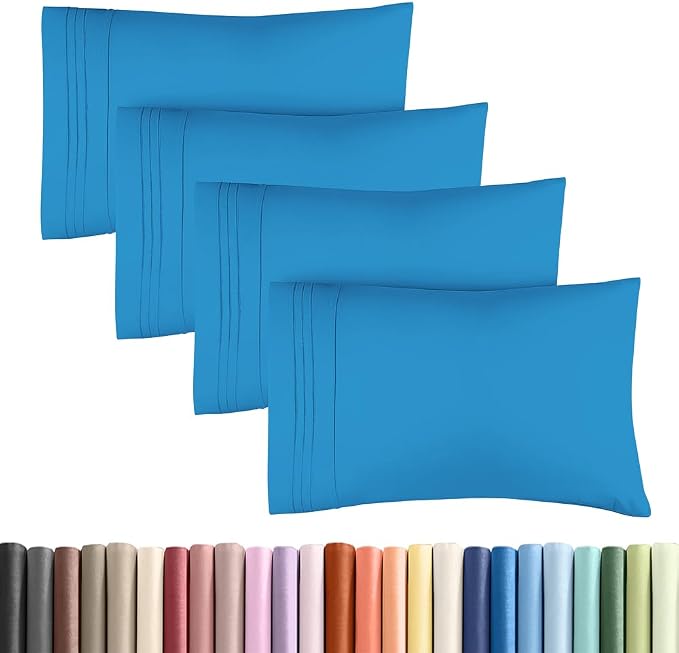 King Standard Pillow Cases Set of 4 by CGKUnlimited