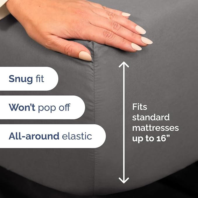 Split King Fitted Bed Sheet - Image 3