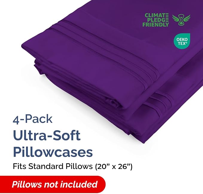 Standard Pillow Cases Set of 4 - Image 2