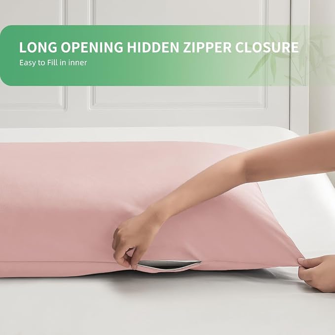Body Pillowcase, Cooling Viscose from Bamboo Pillow Cover - Image 6