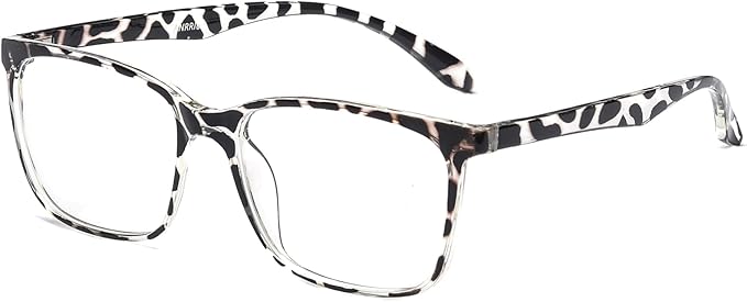 ANRRI Blue Light Glasses Men Women Leopard Blue Light Blocking Computer Glasses by ANRRI
