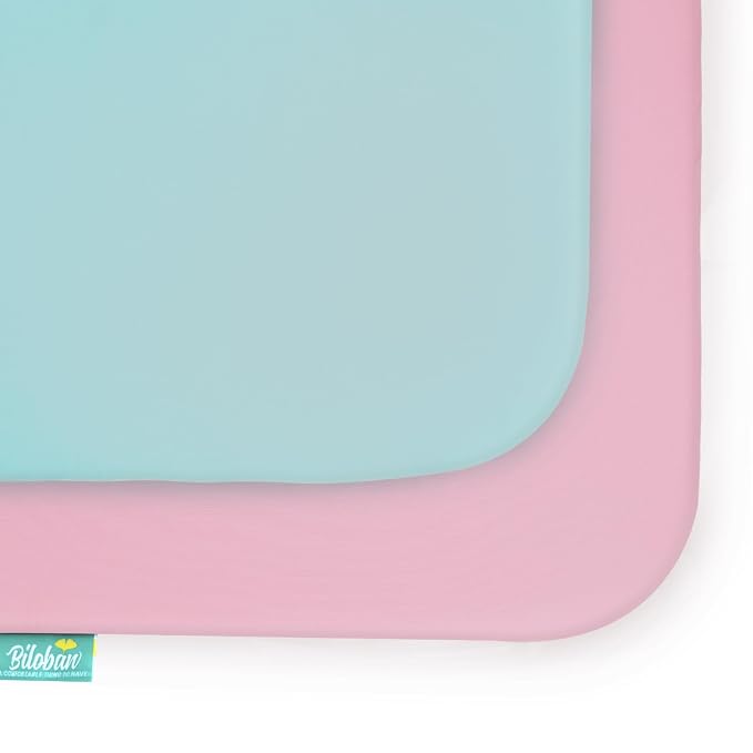 Biloban Pack and Play Sheets Fitted, 2 Pack Pack and Play Sheet Fits - Image 6