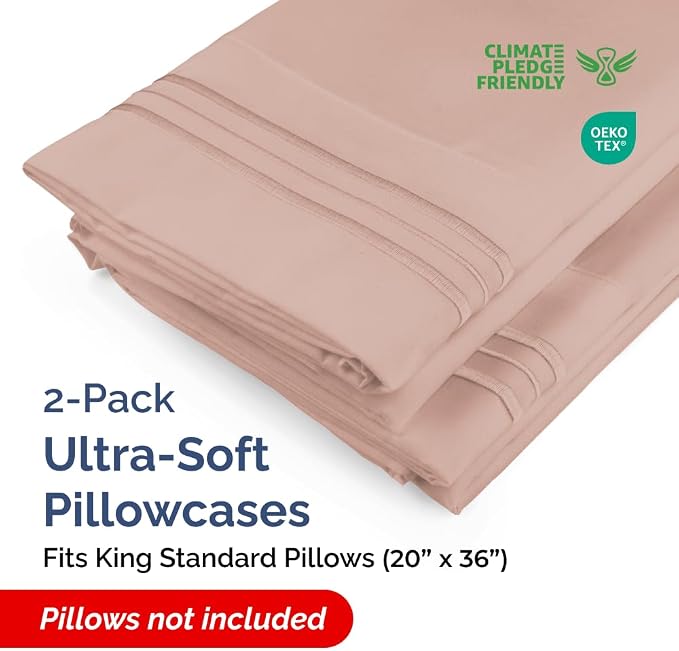 King Standard Pillow Cases Set of 2 - Image 2