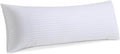 Oubonun Premium Striped Body Pillow, Breathable Cooling Cotton Cover, Soft and by Oubonun
