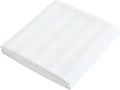 Flat Sheet Only King Size, 400 TC 100% Egyptian Cotton Flat Sheet Striped by ShunjieHome