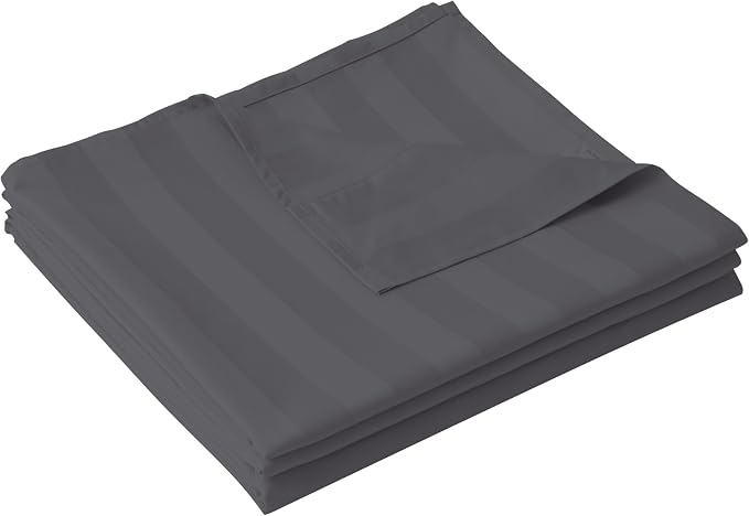 Cotton Full Flat Sheet Only, 600 Thread Count 100% Egyptian Cotton Top Sheet by ZaizaiHome