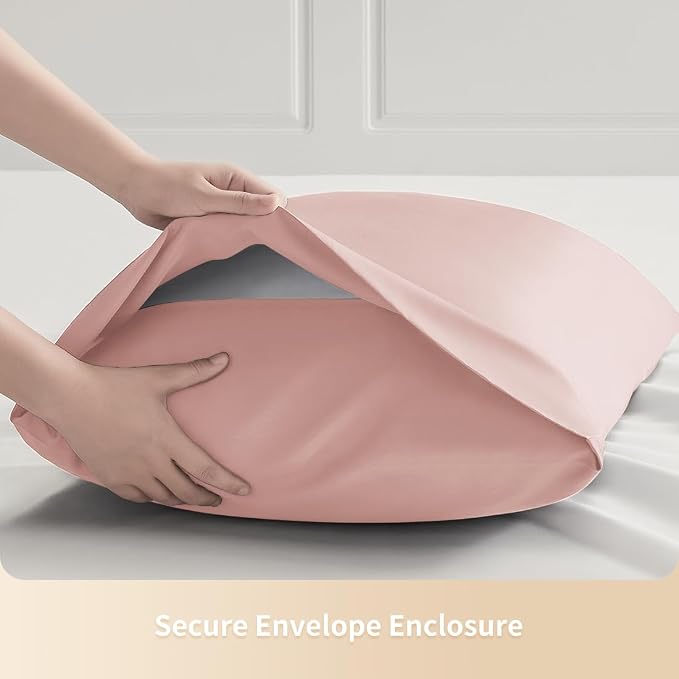 Standard Pillowcases, Cooling Viscose from Bamboo Pillow Covers - Image 7