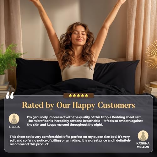 Utopia Bedding Twin Sheet Set – 3 Piece Bed Sheets - Image 8