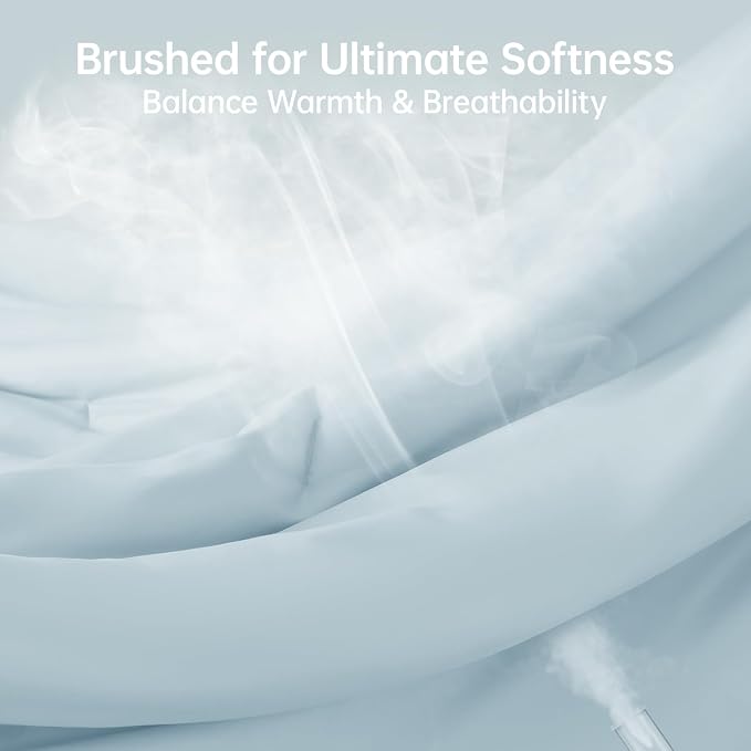 MUXHOMO Full Comforter Sets, All Season Ultra Soft Down Alternative Bedding - Image 3