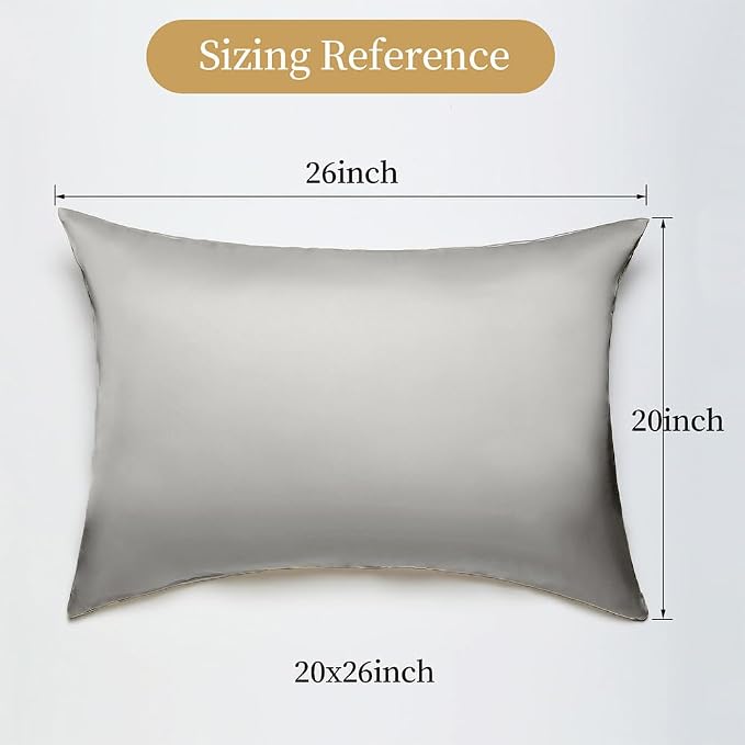 Mulberry Silk Pillowcase for Hair and Skin Standard Size 20"X 26" - Image 9