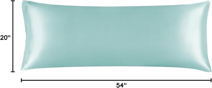 BEDELITE Satin Body Pillow Cover, Super Soft and Cooling Body Pillow Pillowcase - Image 7